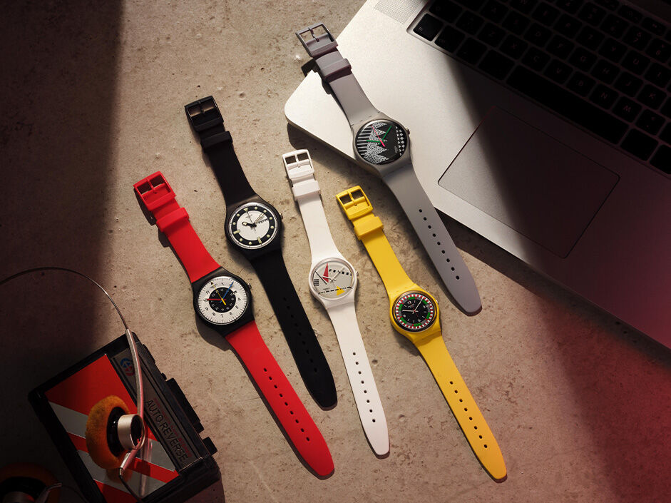SWATCH GOES BACK TO 1984 IN BIOCERAMIC